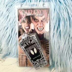 Vampire Fangs, Scarecrow‎ Classic Deluxe, For Cosplay Or Halloween Costume, NEW